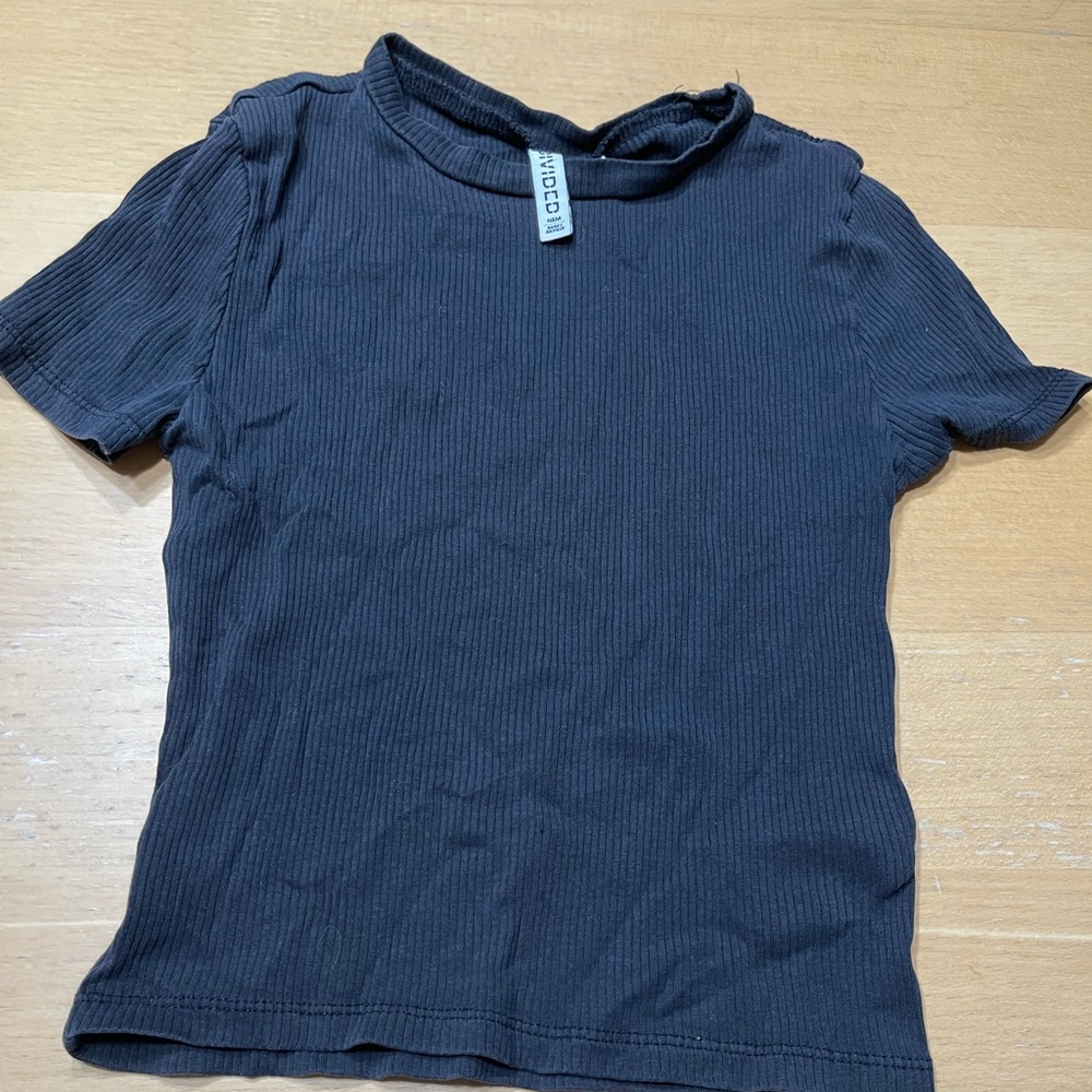 H&M black top